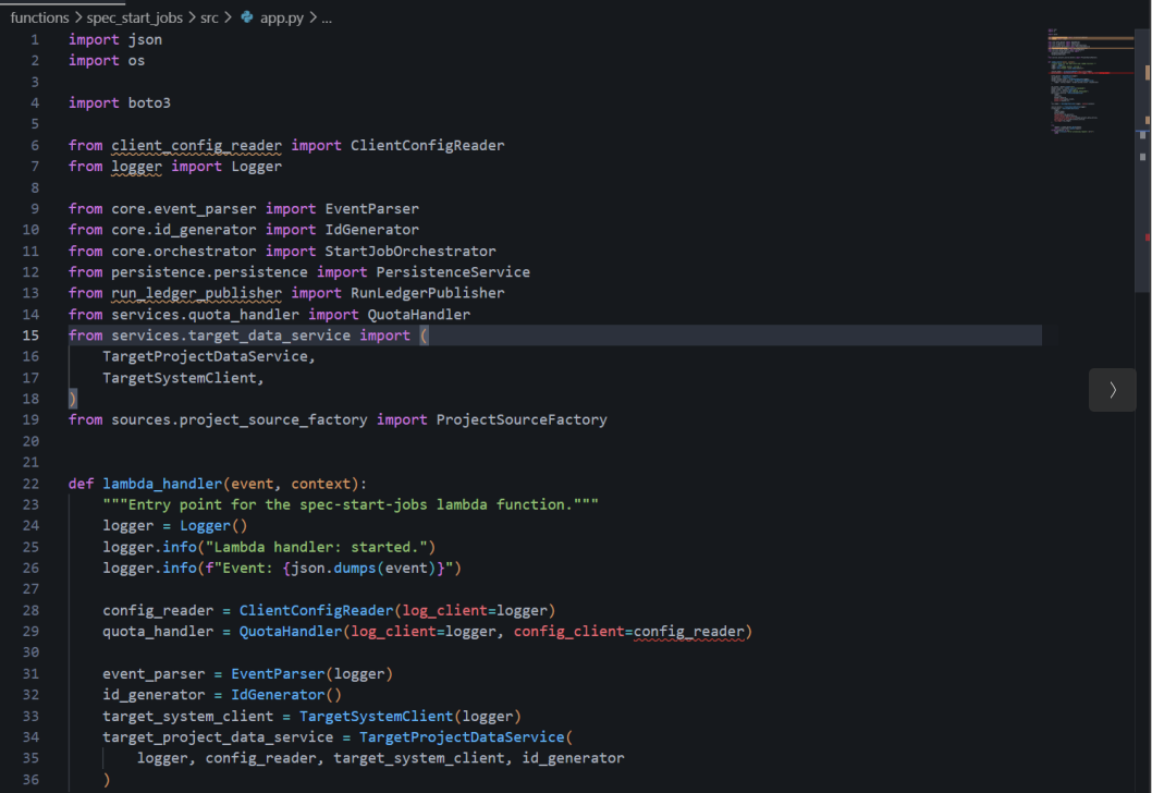 AWS Serverless Document Enrichment code
